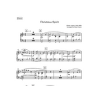 Christmas Spirit (Julstämning) — Solo Piano