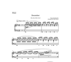 December — Solo Piano