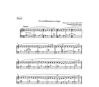O virdissima virga — Solo Piano