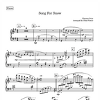 Song for Snow — Solo Piano